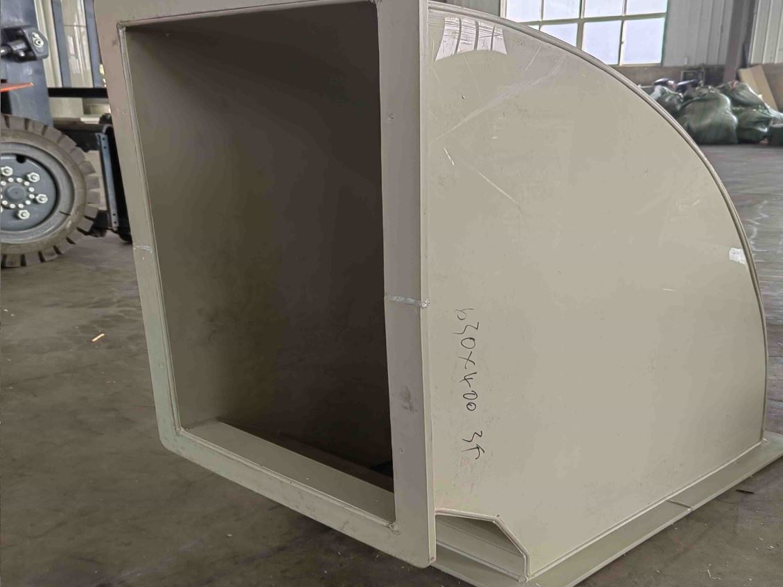 长春PP加工方弯头90°